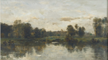 Online Designer Living Room Samsung Frame TV Art | Frame TV Art | Landscape Vintage Painting