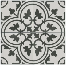 Online Designer Bathroom Arte 10" x 10" Porcelain Patterned Wall & Floor Tile