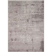 Online Designer Business/Office Costa Mesa Light Gray/Purple Area Rug