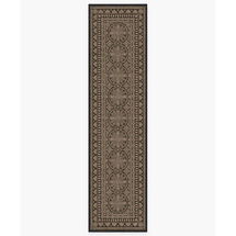 Online Designer Hallway/Entry Maia Soft Black Re-Jute Rug