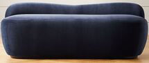 Online Designer Bedroom Orleans Navy Velvet Bench