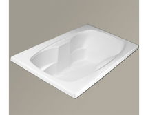 Online Designer Bathroom AR7242 - 72" x 42" Hygienic Aqua Massage Whirlpool Shell Bathtub