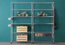 Online Designer Business/Office Omar 2 section shelving unit.