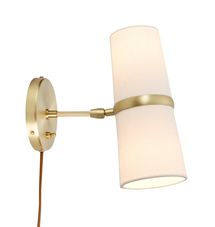 Online Designer Combined Living/Dining CONIFER SHORT PLUG-IN WALL SCONCE