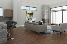 Online Designer Combined Living/Dining 3D Model
