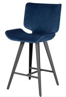 Online Designer Combined Living/Dining Blue Counter Stool