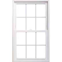 Online Designer Kitchen ThermaStar by Pella Vinyl Double Pane Annealed Replacement Double Hung Window