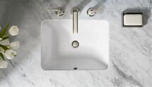 Online Designer Bathroom Kohler Caxton Rectangle 20-5/16" Undermount Bathroom Sink with Overflow