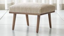 Online Designer Bathroom Cavett Wood Frame Ottoman