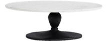 Online Designer Combined Living/Dining Chapman 52" Marble Oval Coffee Table