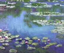 Online Designer Kitchen Claude Monet Water Lilies