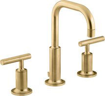 Online Designer Bathroom Purist Widespread Bathroom Sink Faucet