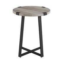 Online Designer Combined Living/Dining Enrique Cross Legs End Table