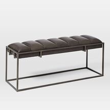 Online Designer Bedroom Fontanne Leather Bench