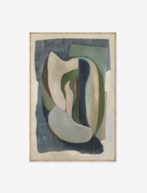 Online Designer Combined Living/Dining Harmony In Flux Wall Art