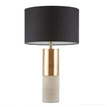 Online Designer Combined Living/Dining CONCRETE CYLINDER TABLE LAMP