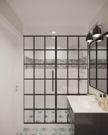 Online Designer Bathroom 3D Model