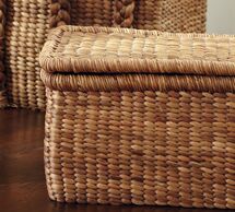 Online Designer Bedroom Beachcomber Lidded Basket