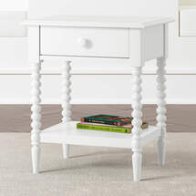 Online Designer Living Room Kids Jenny Lind White Nightstand