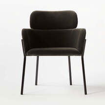 Online Designer Combined Living/Dining AZALEA MINK CHAIR