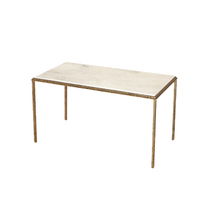 Online Designer Living Room Hammered Gold Cocktail Table