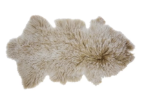 Online Designer Living Room Arkose Shaggy Sheepskin Beige Area Rug by Foundry Select