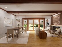 Online Designer Combined Living/Dining 3D Model