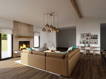 Online Designer Combined Living/Dining 3D Model