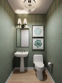 Online Designer Bathroom 3D Model