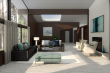 Online Designer Living Room 3D Model