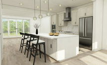 Online Designer Kitchen 3D Model