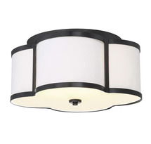 Online Designer Hallway/Entry Chitwood 3-Light Flush Mount