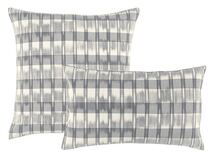 Online Designer Combined Living/Dining Natalya Ikat Striped Pillow