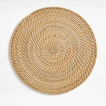 Online Designer Dining Room Artesia Natural Round Placemat