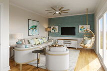 Online Designer Combined Living/Dining 3D Model