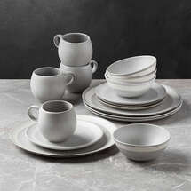 Online Designer Dining Room Pedra Artisan Dinnerware 16-Piece Set