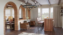 Online Designer Combined Living/Dining 3D Model