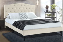 Online Designer Bedroom  Adal Tufted Low Profile Bed