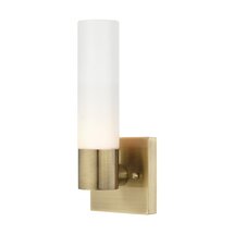 Online Designer Living Room Kneeland 1-Light Armed Sconce