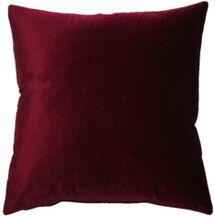 Online Designer Combined Living/Dining Velvet throw pillow