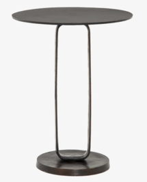 Online Designer Bathroom Charlesbourg 17.5" Round Metal End Table