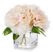 Online Designer Bedroom Silk Peony Arrangement in Vase