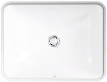 Online Designer Bathroom Kohler Caxton Rectangle 20-1/4" Undermount Bathroom Sink with Overflow