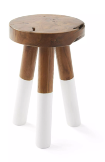 Online Designer Bathroom Dip-Dyed Stool