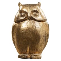 Online Designer Living Room SCREECH OWL BOX  (Wooden Shelves Decor)