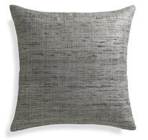 Online Designer Combined Living/Dining Trevino Nickel Grey 20"l Pillow with Feather-Down Insert