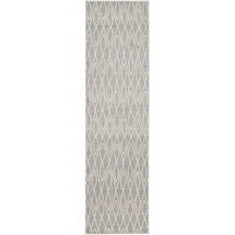 Online Designer Hallway/Entry Spady Gray Area Rug