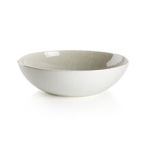 Online Designer Living Room Caspian Grey Reactive Glaze Serving Bowl