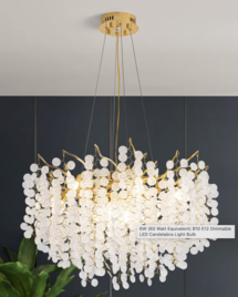 Online Designer Living Room Kahmyra 11 - Light Dimmable Tiered Chandelier