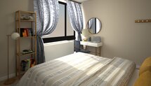 Online Designer Bedroom 3D Model